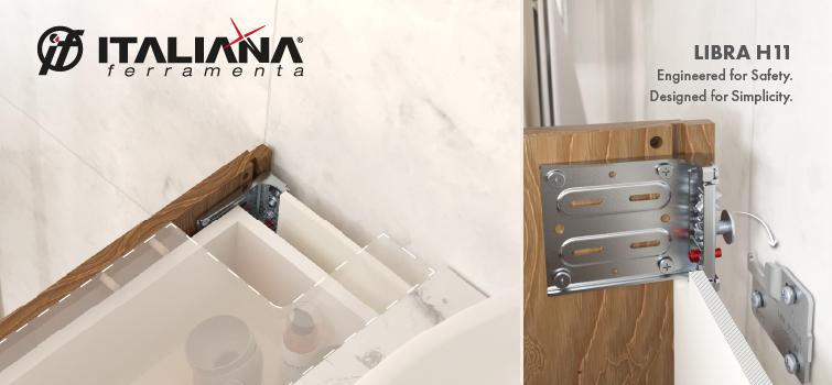 LIBRA H11 – Reliable Suspension Fittings for Bottom Cabinets