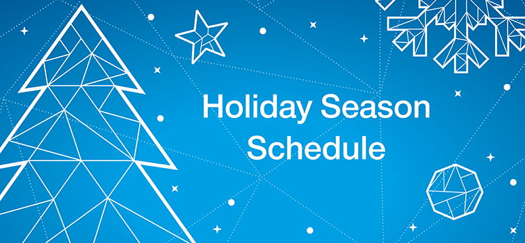 Information about Christmas operation