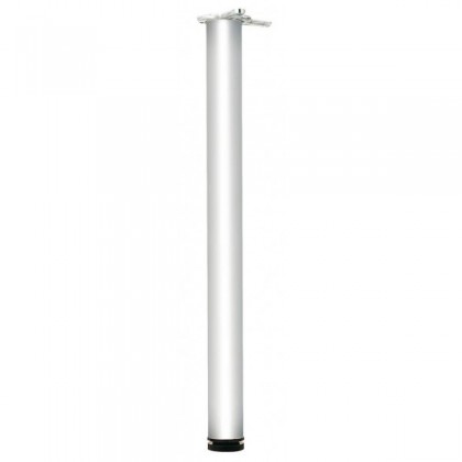 Table leg 710/60 mm, elox aluminium
