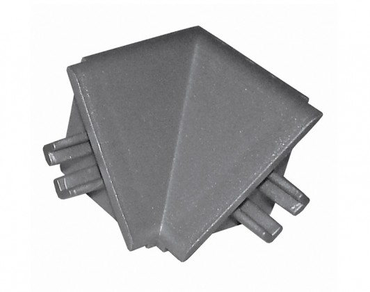 Inner  Corner 90° L20/r/74, Dark Grey