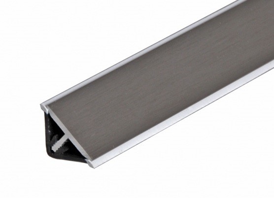 Edge Sealing Strip Barier-SUPER    L20/tr/Ne Stainless Steel sanded 4m