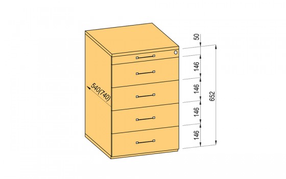 K-BBP Container 540/292mm type 9/version 2