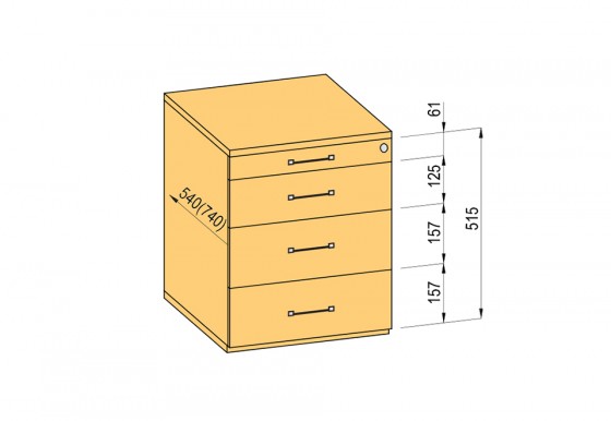 K-BBP Container 540/292mm type 2/version 3