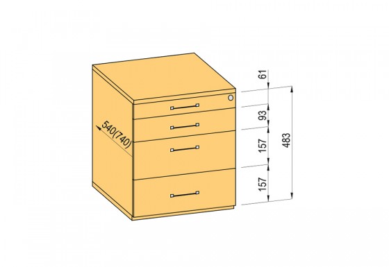 K-BBP Container 540/292mm type 1/version 2