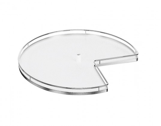 KES 260549 carousel 270° Arena Classic shelf 900mm 3/4 chrome/white