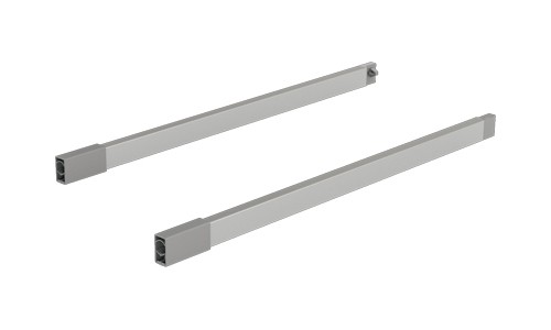 K-HETTICH Arcitech longitudinal railing 550 silver L+P