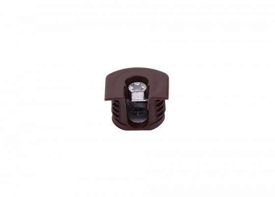 Eccentric shelf SE02-20x14mm brown
