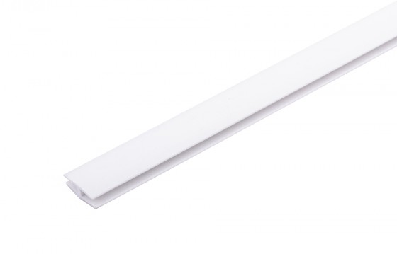 Connecting profile rear 2m white