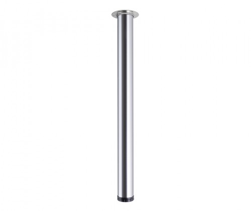 StrongLegs table leg TS001, 710R/60mm, stainless steel (brushed steel)