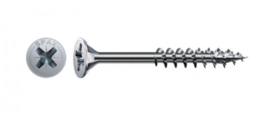 SPAX screw 4x35/23 countersunk head PZ, W, 4C MH, partial thread