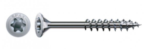 SPAX screw 4.5x45/30 countersunk head TXS,W,4C MH, partial thread