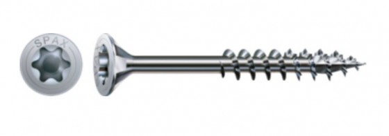 SPAX screw 4.5x40/25 countersunk head TXS,W,4C MH, partial thread