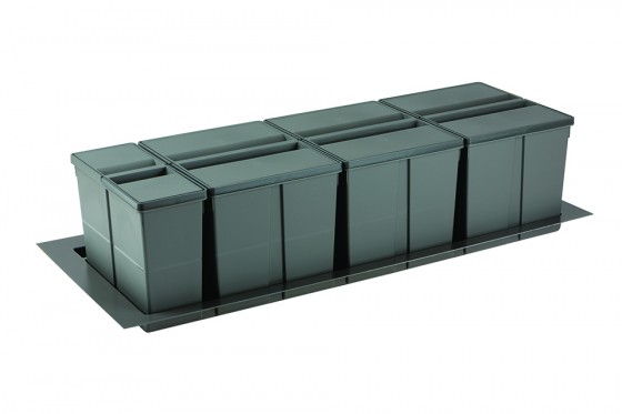 GOLLINUCCI Sorter 9XL System, 1200 mm, 89 l, grey