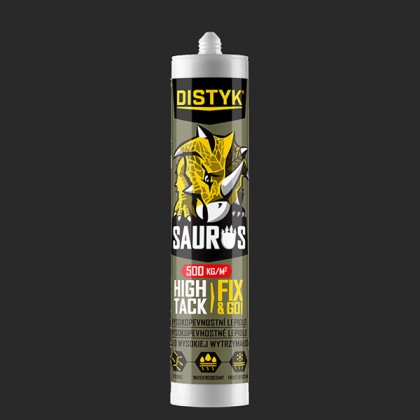 SAURUS High tack 290ml white - DISTYK