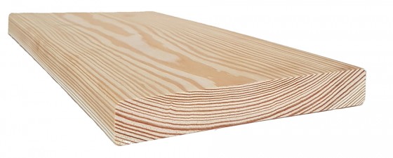 Palubky fasáda Modřín Sib. hoblované prkno 3600/120/20
