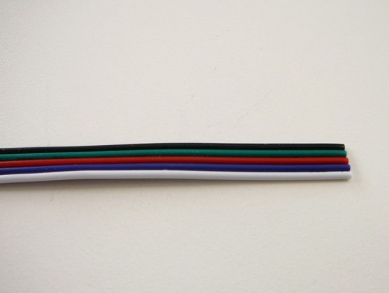 StrongLumio flat RGBW cable (five-pin)