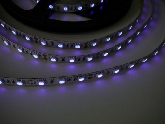 TL- UV LED strip 14.4W/m, 12V 10mm original UV chip