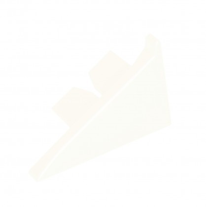 Edge Seal Strip Barier Krono End-cap right , White