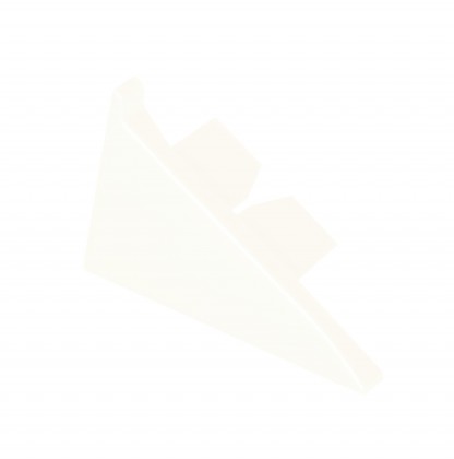 Edge Seal Strip Barier Krono End-cap left , White