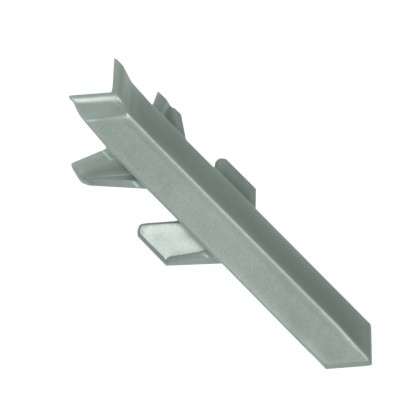 Edge Seal Strip Barier Krono Outer Corner 90°, Dark Grey