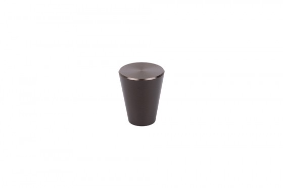 TULIP Knob Conic brown matt
