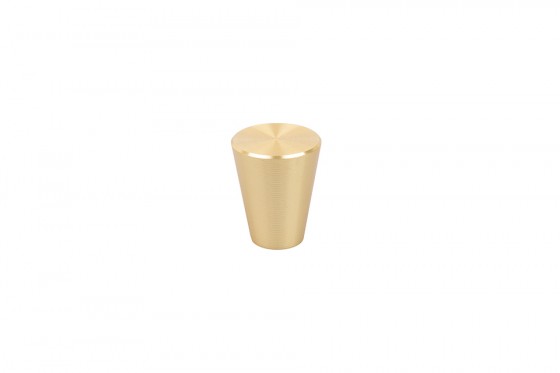 TULIP Knob Conic gold matt