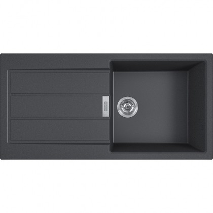 FRANKE Sink S2D 611-100, 1000 x 500mm black