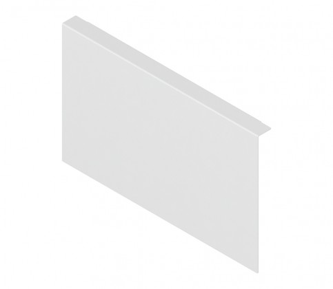 BLUM ZC7A0U0C Ambia-line adapter for wooden back LBX/MVX C white SW-M