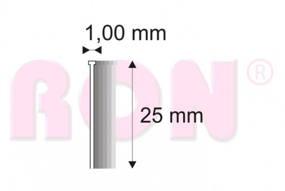 Nail Brad 12/25 (18G), 5000 pcs