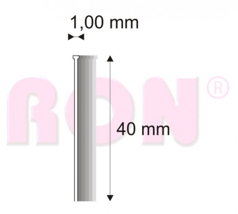Nail Brad 12/40 (18G), 5000 pcs