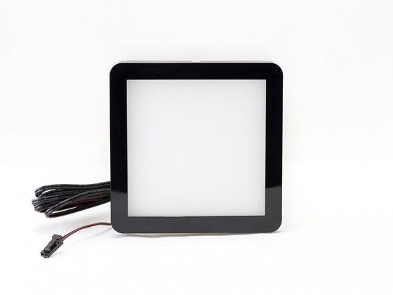 LED spot CIRAT 12V 3W black white warm