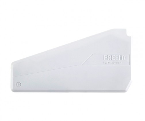 KES caps FREEslide white with Kesseböhmer logo