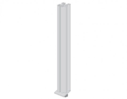 VERTIKO wall profile C7007 2650mm aluminium