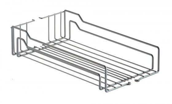 KES 235021 Dispensa full wire silver 450mm