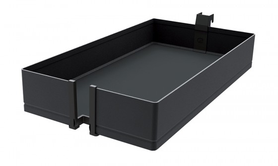 KES 236463 Dispensa basket ARENA pure 300mm bottom anthracite/sides anthracite