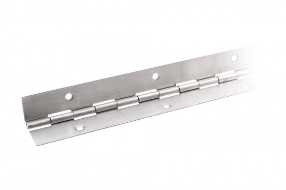 Piano hinge stainless steel (SS201), with stainless pin 2300 x 30.5