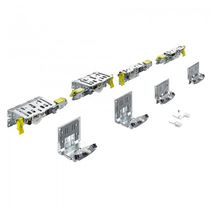 HETTICH 9278793 TopLine XL new STB 19 (17 mm), 32-40 mm/100 kg 4 wings