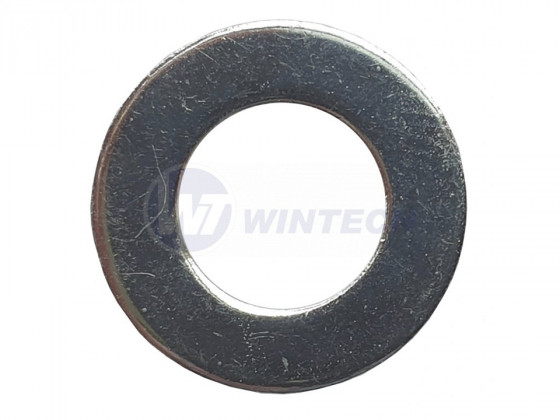 Precision washer M10 DIN 125 white zinc