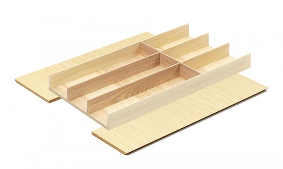 KES 009201 LiniQ cutlery tray set 260-460x472 light oak