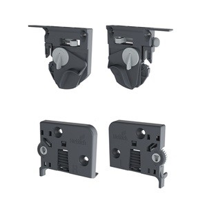 HETTICH 9247529 Quadro 4D clutch set 2x front clutch + 2x rear adjustment
