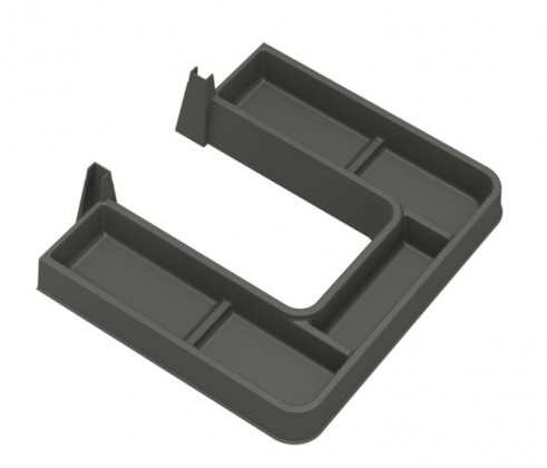 GOLLINUCCI Siphon protective collar for drawer under sink+compartments, h. 350