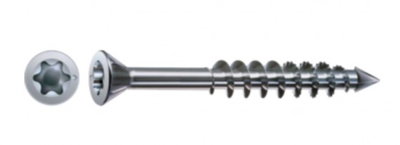 SPAX screw M 4x50/35 countersunk head TXS, W, C, partial thread