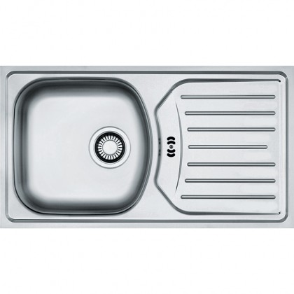 FRANKE Sink ETN 614 N/7L Ethos 3 1/2 stainless steel drain left