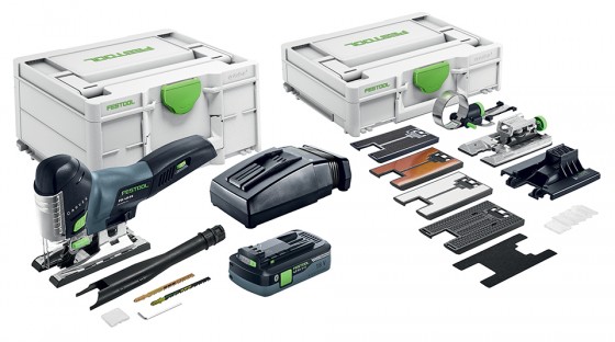 FESTOOL 576523 Cordless sheet saw PSC 420 HPC4,0 EBI-Set