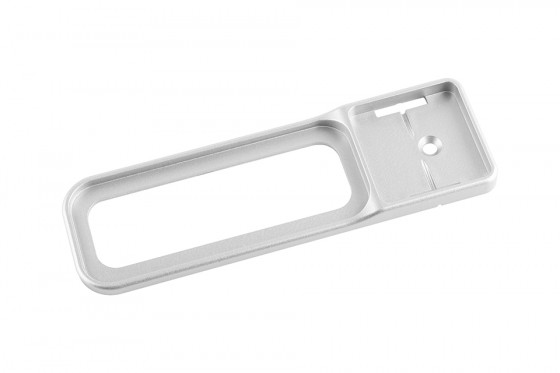 LEHMANN Dial frame for combination locks, matt chrome (lacquered plastic)