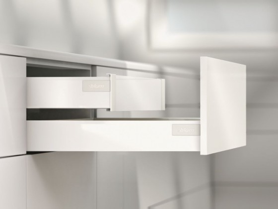 K-BLUM Antaro M 500mm/30 kg, white, screw+sideboard SKY 500/60 (516x474mm) white