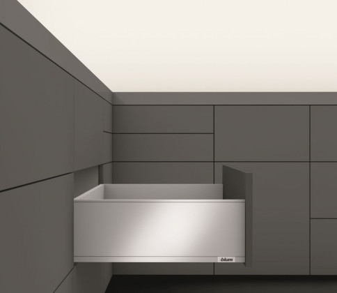 K-BLUM Legrabox C 500mm/40 kg, white, screw +  Ago-Fibre 60 (522x474) white