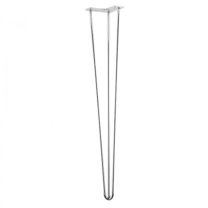 STRONG table leg wire 710 mm, chrome