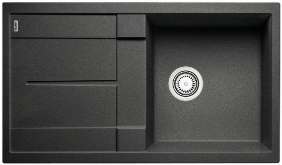 BLANCO 513212 Sink Metra 5 S anthracite without eccentric Silgranit PuraDur