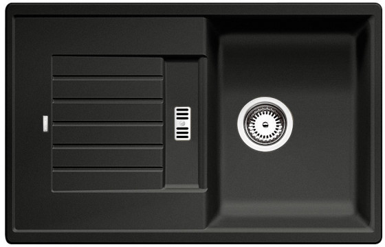 BLANCO 514732 Sink Zia 45 S anthracite without eccentric Silgranit PuraDur